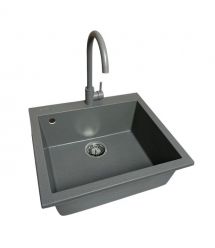 Adamant Набор кухонный Univer, искуственный камень, квадрат, без крыла, 560х500х