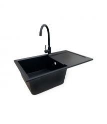 Adamant Набор кухонный Horizon, искуственный камень, прямоуг., с крылом, 780х495х