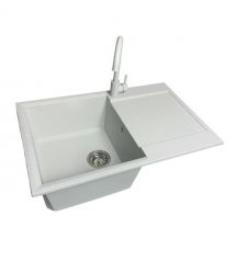 Adamant Набор кухонный Horizon, искуственный камень, прямоуг., с крылом, 780х495х