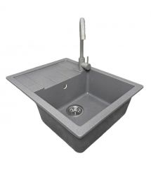 Adamant Набор кухонный Anila, искуственный камень, прямоуг., с крылом, 645х495х20