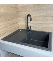 Adamant Набор кухонный Anila, искуственный камень, прямоуг., с крылом, 645х495х20