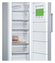 Bosch Морозильна камера Bosch, 176x60x65, 231л, 1дв., E, ST, нерж