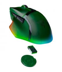 Razer Мышь Basilisk V3 Pro 35K, RGB, USB-A/WL/BT, Phantom Green Ed.