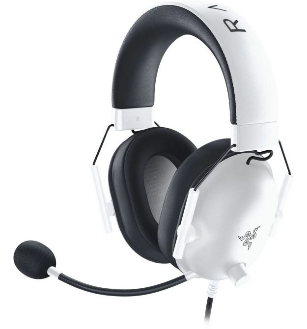 Razer Гарнитура игровая BlackShark V2 X, 7.1, mini-jack, 1.3м, белый