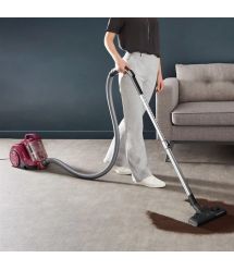 Rowenta Пылесос контейнерный Compact Power Cyclonic, 750Вт, конт пыль -1.2л, НЕРА, красный