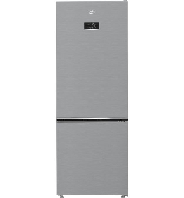 Beko Ref Beko with bottom freezer, 192x70x74.5, ref-340L, freez.-150L, 2doors, D, NF, display, HarvestFresh, inox
