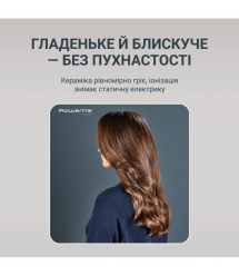 Rowenta Rowenta hair dryer brush Air Rotate, 1300W, 4 modes, ioniz-i, cold blowing, ceramics, black