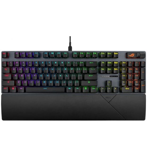 ASUS Клавиатура механическая ROG Strix Scope II X, 104key, USB-A, EN/UK, RGB, чёрный