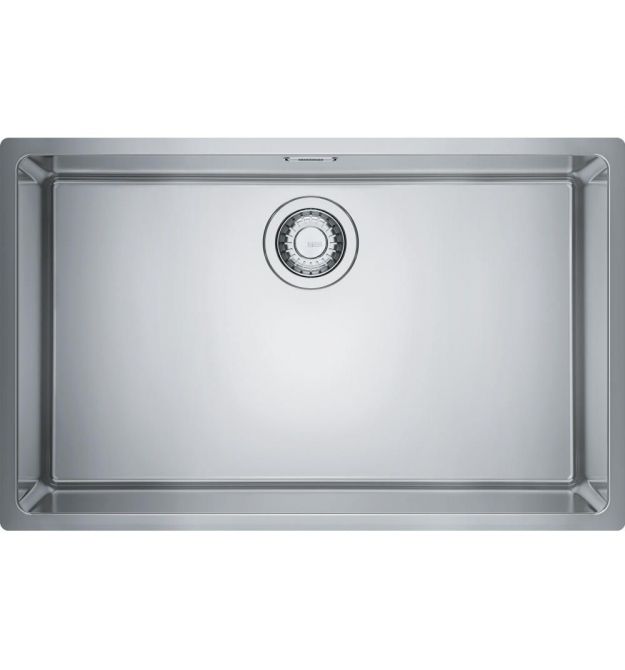 Franke Мойка кухонная Maris, нерж.сталь, прямоуг., без крыла, 740х440х180мм, чаша- 1, монтаж под столешницу, MRX 110-70, нерж