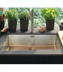 Franke Мойка кухонная Maris, нерж.сталь, прямоуг., без крыла, 740х440х180мм, чаша- 1, монтаж под столешницу, MRX 110-70, нерж