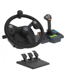 Hori Руль и педали FARMING CONTROL SYSTEM FOR FARMING SIMULATOR для ПК