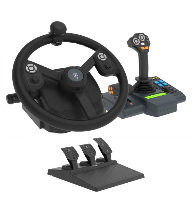 Hori Руль и педали FARMING CONTROL SYSTEM FOR FARMING SIMULATOR для ПК