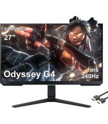 Samsung Монітор Samsung 27" Odyssey G4 S27BG400EI 2*HDMI, DP,, IPS, 240Hz, 1ms