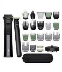 Philips Триммер універсальний Series 9000 для лица, головы, тела, акум., насадок-25, сталь, черный