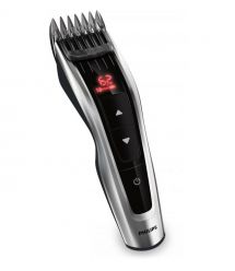 Philips Машинка для стрижки Series 9000, акум., роторный мотор, насадок-3, кейс, сталь, чорно-серый