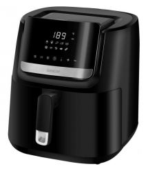 Sencor Мультипечь Vita, 1600Вт, чаша-6.5л, сенсорное управл., 8 программ, нерж. сталь, пластик, черный