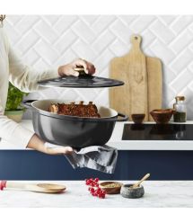 Tefal Tefal Air Casserole with lid, 5.7 L, aluminum, black