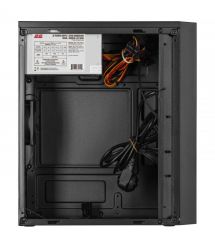 2E Корпус 2E TeamX TMX04 з БЖ 2E ATX500W, 2xUSB3.0, 1x80мм, VGA 220мм, mATX, чорний