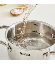 Tefal Tefal Minis Casserole with lid, 1 L, stainless steel, glass