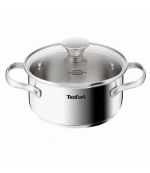 Tefal Tefal Minis Casserole with lid, 1.5 L, stainless steel, glass