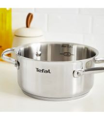 Tefal Tefal Minis Casserole with lid, 1.5 L, stainless steel, glass