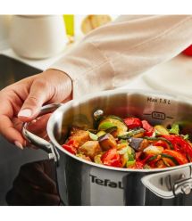Tefal Tefal Minis Casserole with lid, 1.5 L, stainless steel, glass