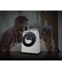 LG Стирально-сушильная машина фронтальная, 9(5)кг, 1200, А, 48см, дисплей, пар, инвертор, белый