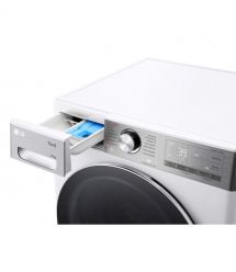 LG Стирально-сушильная машина фронтальная, 9(5)кг, 1200, А, 48см, дисплей, пар, инвертор, белый