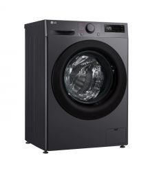LG Стирально-сушильная машина фронтальная, 9(5)кг, 1200, A, 48см, дисплей, пар, инвертор, черный
