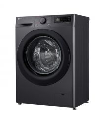 LG Стирально-сушильная машина фронтальная, 9(5)кг, 1200, A, 48см, дисплей, пар, инвертор, черный