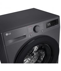 LG Стирально-сушильная машина фронтальная, 9(5)кг, 1200, A, 48см, дисплей, пар, инвертор, черный