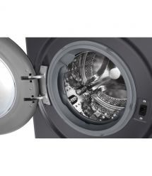 LG Стирально-сушильная машина фронтальная, 9(5)кг, 1200, A, 48см, дисплей, пар, инвертор, черный