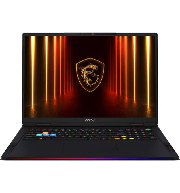 MSI Ноутбук MSI Raider 18 HX AI A2XWIG-251UA 18" UHD+, Intel U9-285HX, 64GB, F2TB, NVD5080-16, W11, чорний