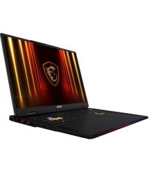 MSI Ноутбук MSI Raider 18 HX AI A2XWIG-251UA 18" UHD+, Intel U9-285HX, 64GB, F2TB, NVD5080-16, W11, чорний