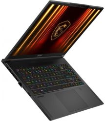MSI Ноутбук MSI Stealth A16 AI+ A3XWIG-068UA 16" QHD+, AMD AI 9 HX 370, 32GB, F1TB, NVD5080-16, W11, чорний