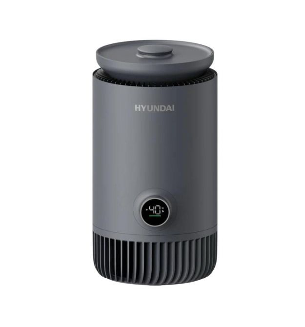Hyundai Очиститель воздуха MIRAN110KR 15м2, 110м3/час, дисплей, очистка-увлажнение-дезодорация, Wi-Fi, черный