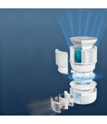 Hyundai Очиститель воздуха MIRAN110KR 15м2, 110м3/час, дисплей, очистка-увлажнение-дезодорация, Wi-Fi, черный