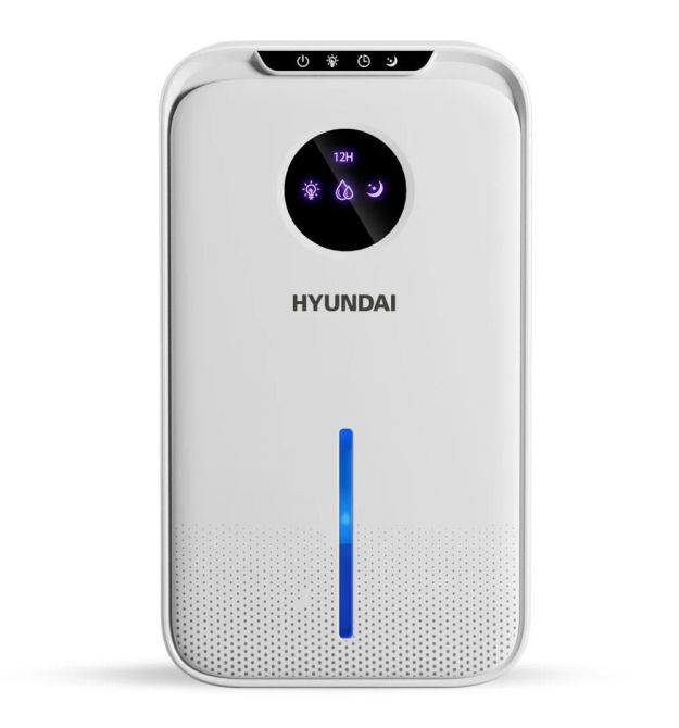 Hyundai Осушитель воздуха безкомпресорний HDSH001UA 350мл.сутки, 25м.кв, 40Вт, дисплей, ел.упр-ие, таймер, авто выкл., белый