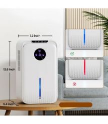 Hyundai Осушитель воздуха безкомпресорний HDSH001UA 350мл.сутки, 25м.кв, 40Вт, дисплей, ел.упр-ие, таймер, авто выкл., белый