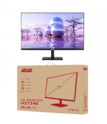2E Монитор 27" H2724B D-Sub, HDMI, DP, IPS, 2560x1440, 100Hz, FreeSync