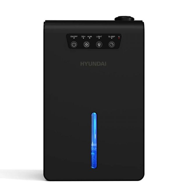 Hyundai Осушитель воздуха безкомпрессорный HDSH002UA 1л.в сутки, 25м.кв, 70Вт, фу