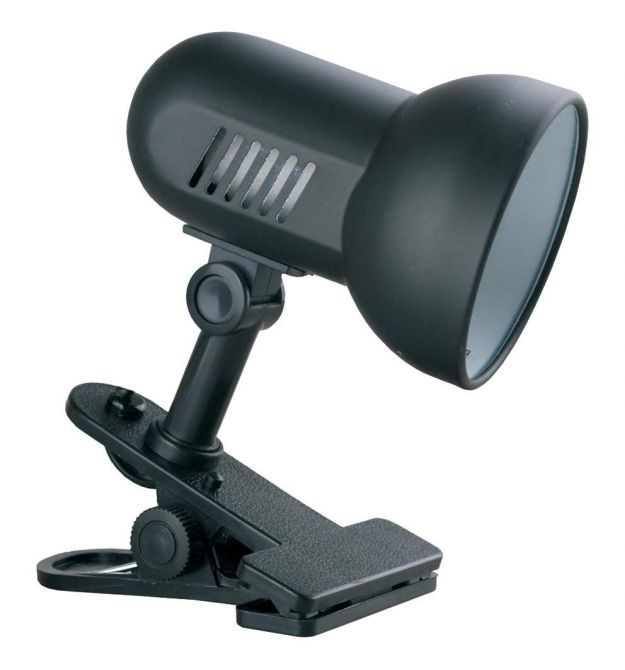 Osram OSRAM Panan CLASSIC CLIP E27 table lamp, black