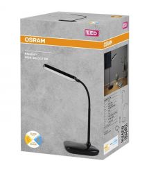 Osram OSRAM Panan DISK SQ 12W 3000K 4000K 6500K table lamp with dimmer, white