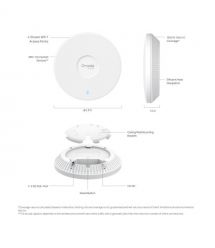 TP-Link Точка доступа EAP723 BE3600 1x2.5GE, PoE