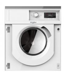 Whirlpool Стирально-сушильная машина встраиваемая фронтальная, 7(5)кг, 1400, A+++, 60см, дисплей, пар, инвертор, белый