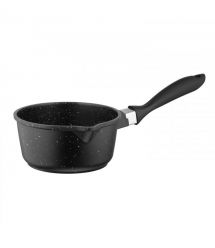 ARDESTO Ківш зі скляною кришкою ARDESTO Gemini Anzio, 1.4л, алюміній, чорний