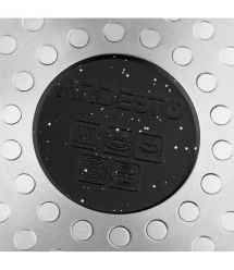 ARDESTO Ківш зі скляною кришкою ARDESTO Gemini Anzio, 1.4л, алюміній, чорний