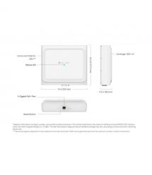 TP-Link Точка доступа EAP650 D30 OUTDOOR AX3000, 1xGE LAN, PoE, Passive PoE