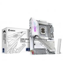Gigabyte Материнская плата Z890 AORUS PRO ICE s1851 Z890 4xDDR4 M.2 Wi-Fi BT HDMI DP ATX