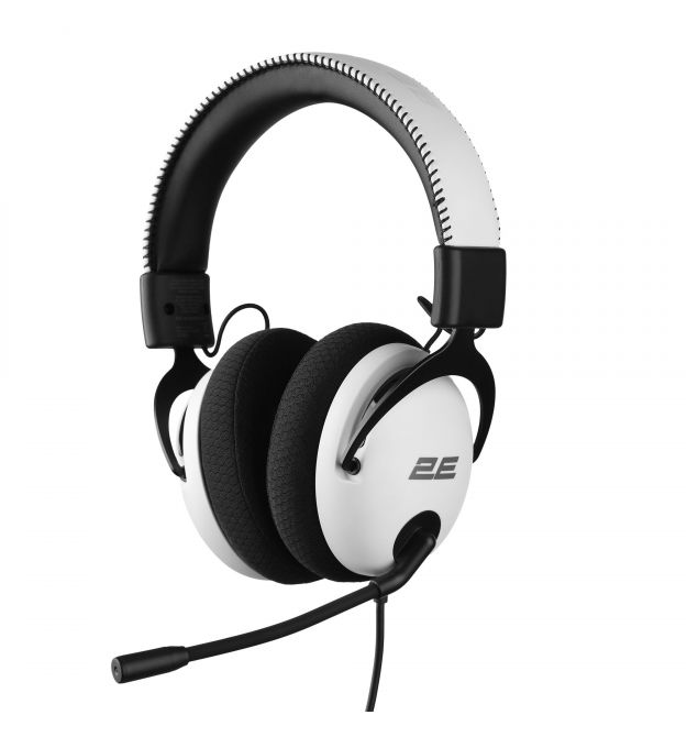 2E Gaming Гарнітура ігрова 2E GAMING HG310 V2, mini-jack, 1.5м, білий